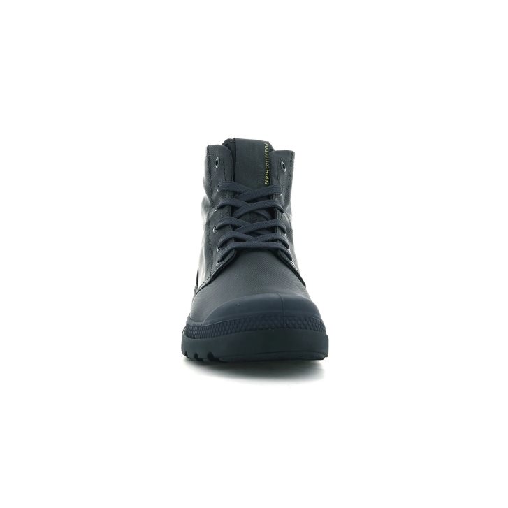 Palladium Pampa Lite+ Recycle WP+ Men's Boots Black | UK W629-QUZ